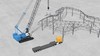 Development of 3D BIM Library for Free-from Roof System, and Construction Simulation